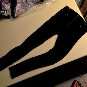 Citizens of Humanity Rocket High Rise Skinny Black Jeans